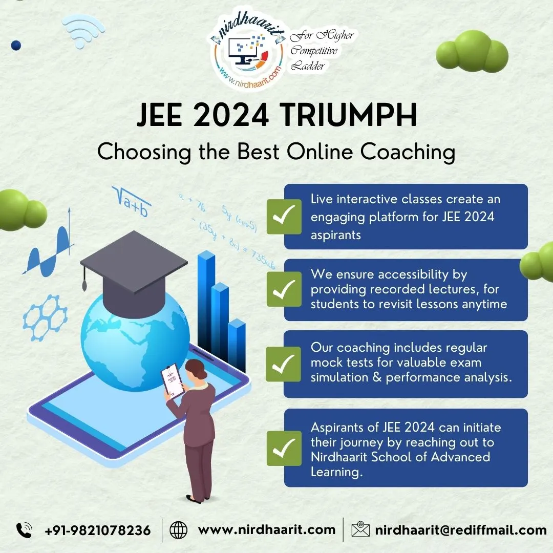 JEE 2024 Triumph: Choosing the Best Online Coaching